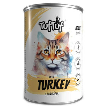 Katzenfutter Tuftuf Truthahn 400 g