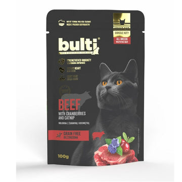 Katzenfutter Bult Rind und Kalbfleisch 100 g