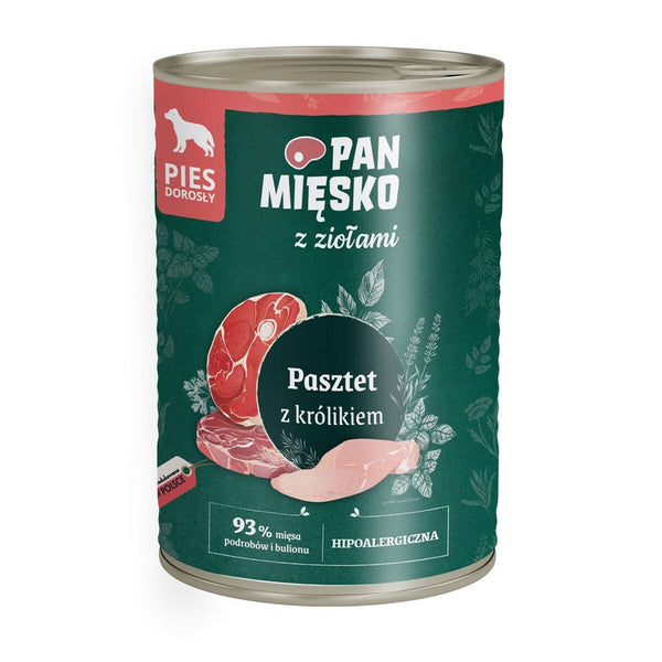 Nassfutter PAN MIĘSKO Herbed Pâté Schwein 400 g