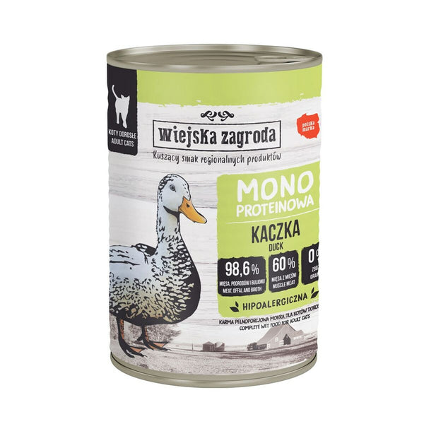 Katzenfutter WIEJSKA ZAGRODA Ente 400 g