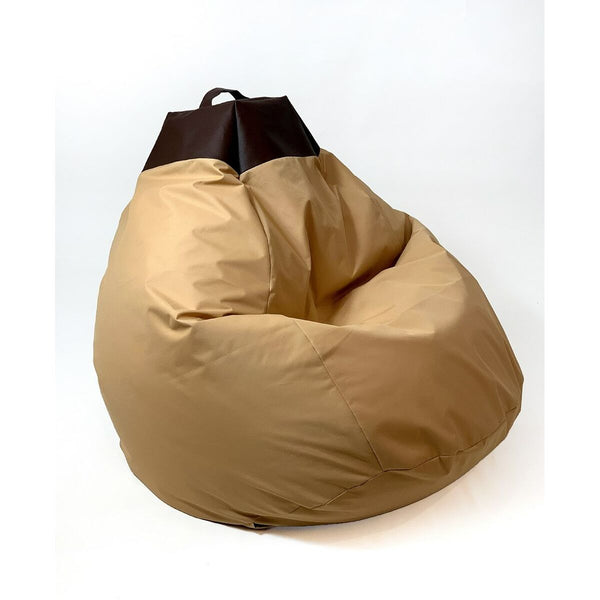 Puff GO GIFT Creme Bronze Oxford 140 x 100 cm