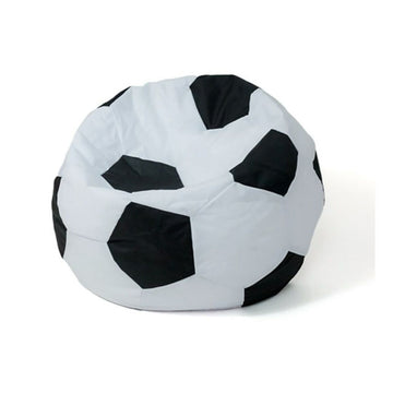 Puff GO GIFT Weiß Schwarz Oxford Fussball