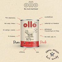 Nassfutter Ollo Schwein