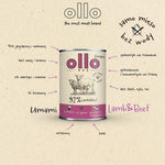 Nassfutter Ollo Lamm