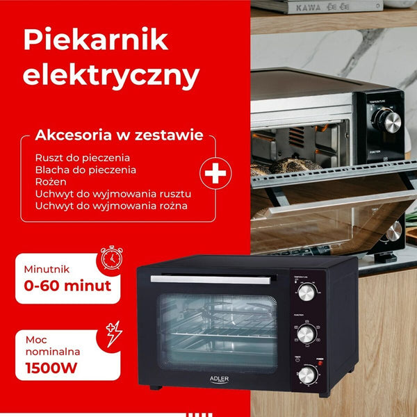 Herdplatte Adler AD 6026 1500 W 1800 W
