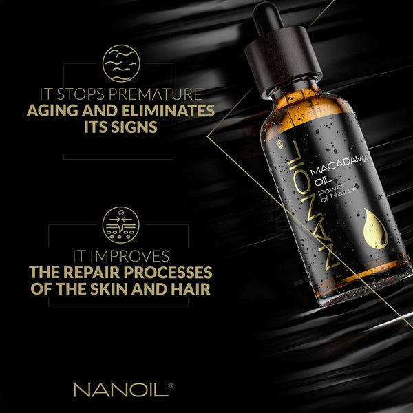 Badeöl Nanoil Power Of Nature 50 ml Macadamianussöl