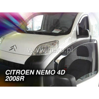 Windabweiser HEKO HO15160 CITROEN Nemo PEUGEOT Bipper Frontal 2 Stücke