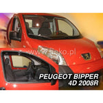 Windabweiser HEKO HO15160 CITROEN Nemo PEUGEOT Bipper Frontal 2 Stücke