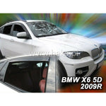 Windabweiser HEKO HO11142 BMW X6 (E71) Rückseite Vorderseite 4 Stücke