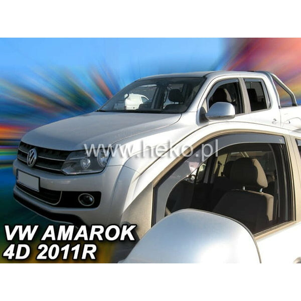 Windabweiser HEKO HO31187 VOLKSWAGEN AMAROK Vorderseite 2 Stücke