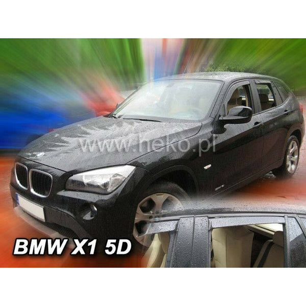 Windabweiser HEKO HO11146 BMW X1 (E84) Rückseite Vorderseite 4 Stücke
