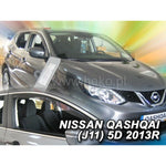 Windabweiser HEKO HO24285 NISSAN QASHQAI (GEN. II) J11 Frontal 2 Stücke
