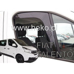 Windabweiser HEKO HO27189 FIAT Talento renault trafic iii 2014 OPEL VIVARO Frontal 2 Stücke