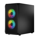 ATX Semi-Tower Gehäuse Logic PORTOS ARGB Schwarz