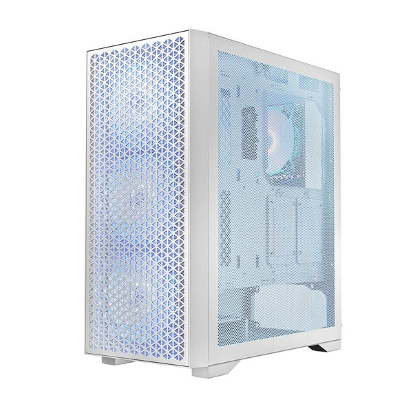 ATX Semi-Tower Gehäuse Logic AT-DART-PRO-ARGB-20 Weiß