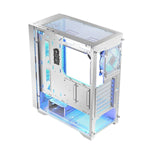 ATX Semi-Tower Gehäuse Logic AT-DART-PRO-ARGB-20 Weiß