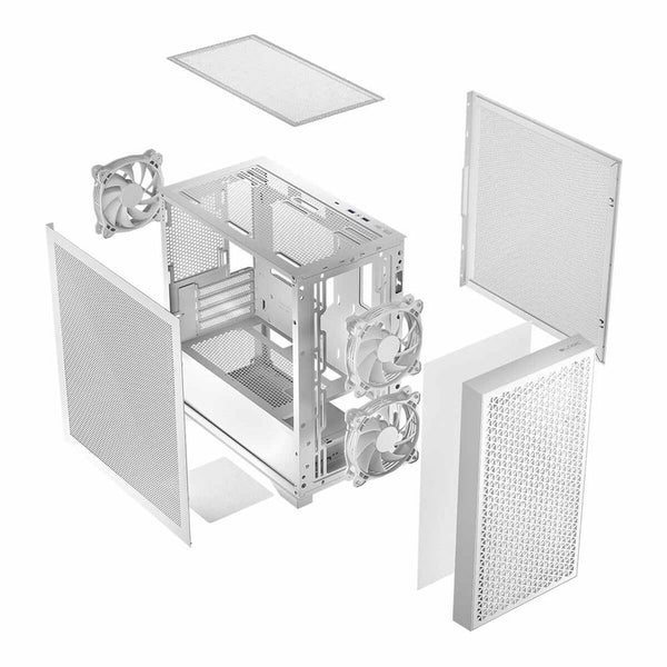 ATX Semi-Tower Gehäuse Logic AM-DART-PRO-0000-20 Weiß