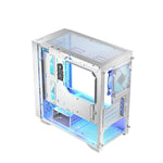 ATX Semi-Tower Gehäuse Logic AM-DART-PRO-ARGB-20 Weiß