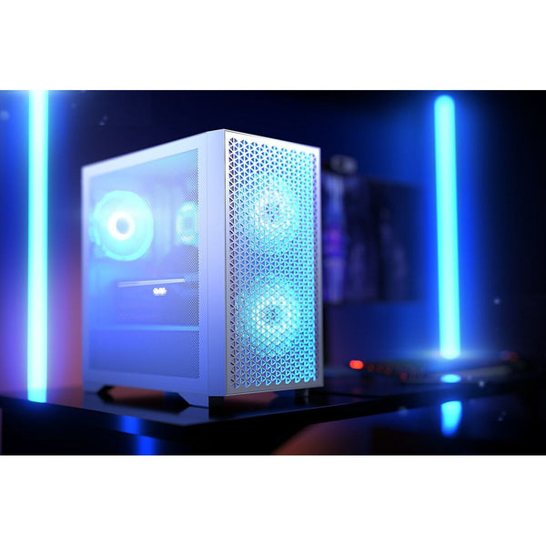 ATX Semi-Tower Gehäuse Logic AM-DART-PRO-ARGB-20 Weiß