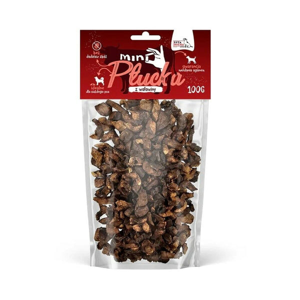 Hundesnack SYTA MICHA MICHA Mini beef lungs Rind und Kalbfleisch 100 g