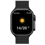 Smartwatch Media Tech MT872 Schwarz Silberfarben