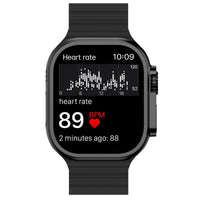 Smartwatch Media Tech MT872 Schwarz Silberfarben