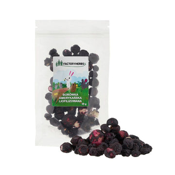 Kaninchenfutter Factoryherbs Freeze-dried blueberries Chinchilla Versuchsobjekt Hamster Ratte Mouse Nagetiere Vögel