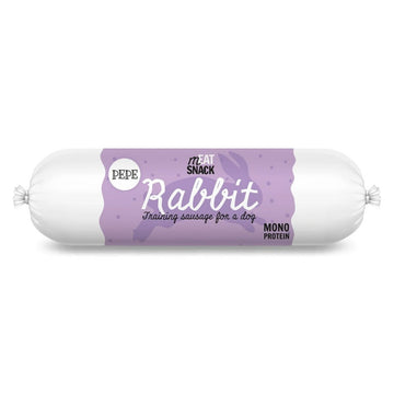 Hundesnack Paka Zwierzaka Pepe Sausage Rabbit Hase 200 g