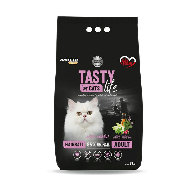 Katzenfutter Biofeed Tasty Cats Life Hase 8 kg