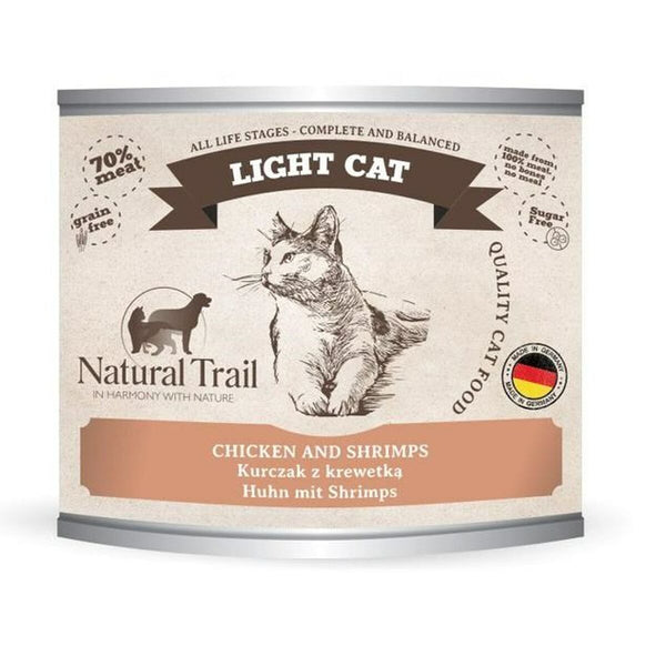 Katzenfutter NATURAL TRAIL Light Cat Chicken Huhn 200 g