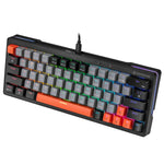 Mechanische Tastatur Tracer TRAKLA47297 Weiß Bunt QWERTY
