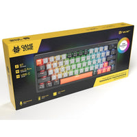 Mechanische Tastatur Tracer TRAKLA47297 Weiß Bunt QWERTY