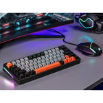 Mechanische Tastatur Tracer TRAKLA47297 Weiß Bunt QWERTY