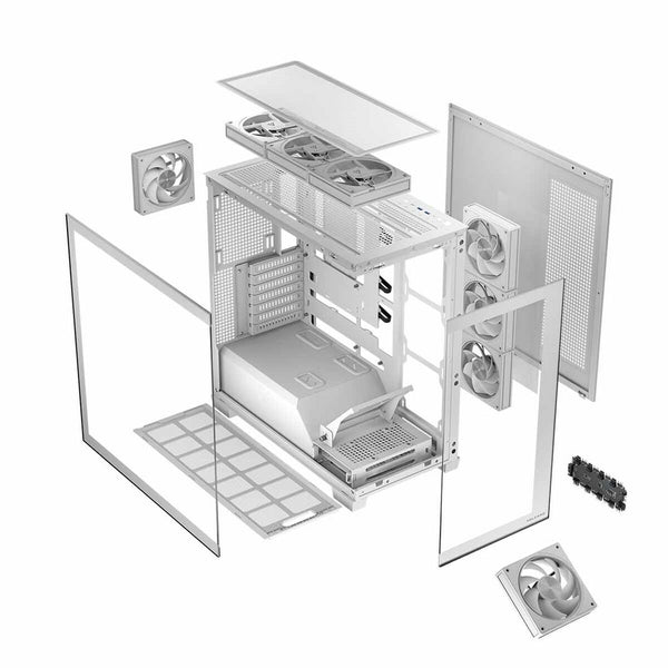 ATX Semi-Tower Gehäuse Modecom AT-STELLAR-8F-ARGB-20