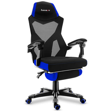 Gaming-Stuhl Huzaro Combat 3.0 Blau Schwarz Schwarz/Blau