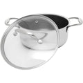 Kochtopf mit Deckel Kohersen 71103 Silberfarben Edelstahl Aluminium Ø 20 cm 2,8 L