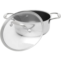 Kochtopf mit Deckel Kohersen 71103 Silberfarben Edelstahl Aluminium Ø 20 cm 2,8 L