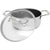 Kochtopf mit Deckel Kohersen 71103 Silberfarben Edelstahl Aluminium Ø 20 cm 2,8 L