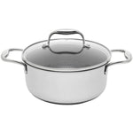 Kochtopf mit Deckel Kohersen 71103 Silberfarben Edelstahl Aluminium Ø 20 cm 2,8 L