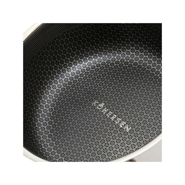 Kochtopf mit Deckel Kohersen 71103 Silberfarben Edelstahl Aluminium Ø 20 cm 2,8 L