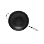 Pfanne Kohersen 71111 Schwarz Silberfarben Edelstahl Aluminium Ø 32 cm