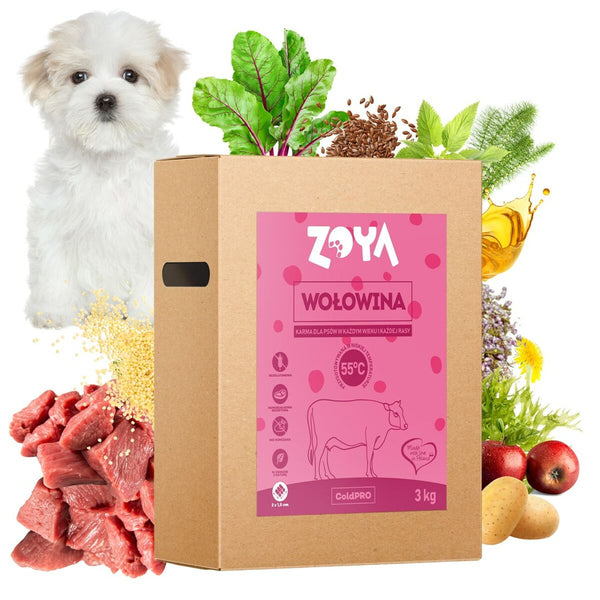 Futter Zoya Rindfleisch 3 Kg