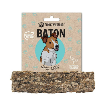 Hundesnack Paka Zwierzaka Cod Bar 12 cm Fisch