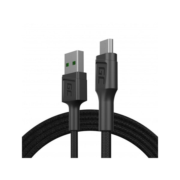 USB-Kabel auf micro-USB Green Cell KABGC20 Schwarz 1,2 m