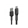 USB-Kabel auf micro-USB Green Cell KABGC23 Schwarz 30 cm