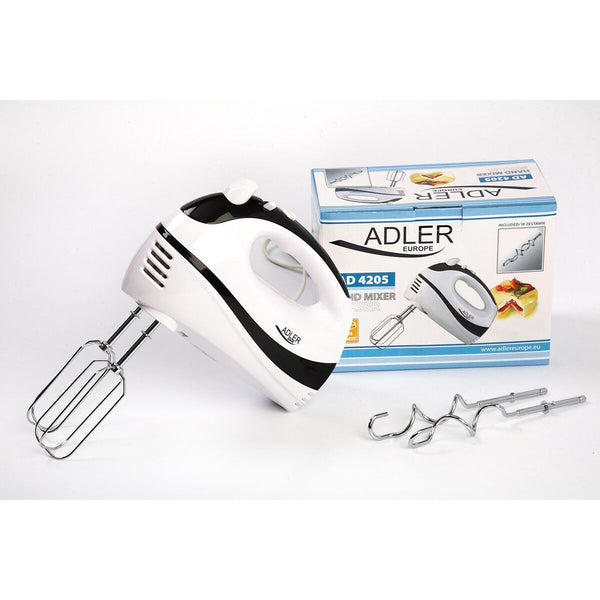Handrührgerät Adler AD 4205 Weiß Schwarz 300 W