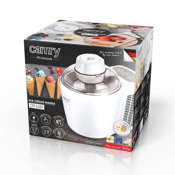 Eismaschine Camry CR 4481 Weiß Acryl 90 W