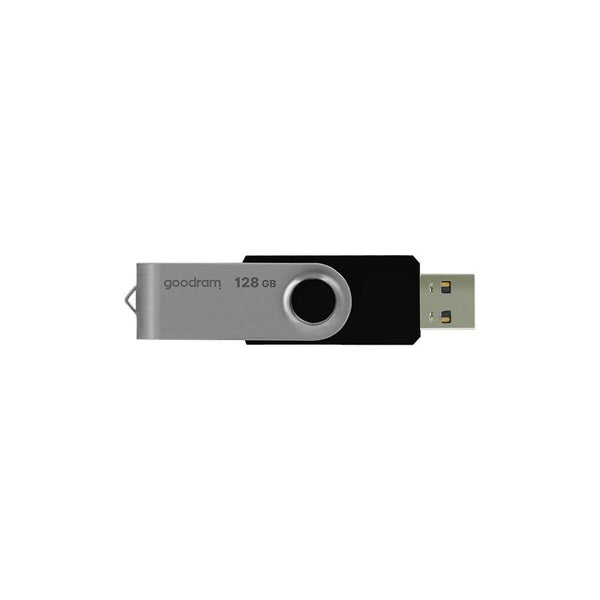 USB Pendrive GoodRam UTS2-1280K0R11 128 GB 128 GB Schwarz Schwarz/Silberfarben (1 Stück)