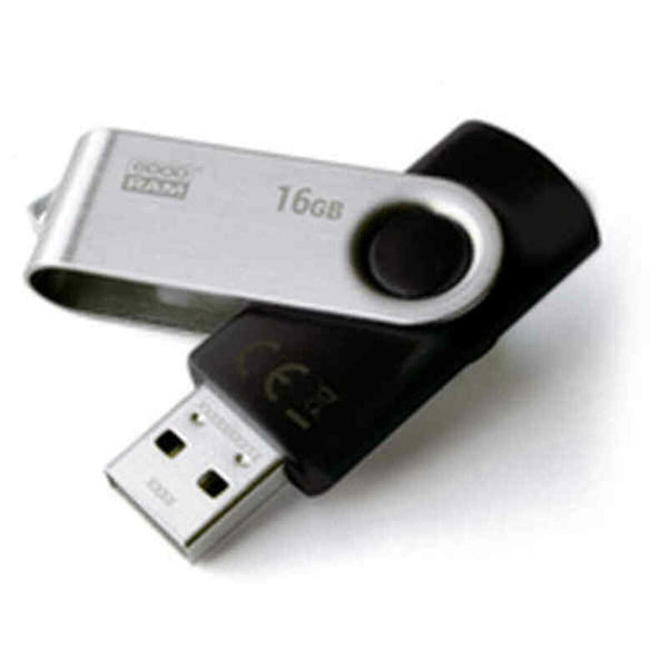 USB Pendrive GoodRam UTS2 Schwarz Silberfarben 16 GB 5 MB/s-20 MB/s (1 Stück)