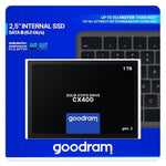 Festplatte GoodRam CX400 gen.2 SSD 1 TB SATA III 1,24 TB SSD